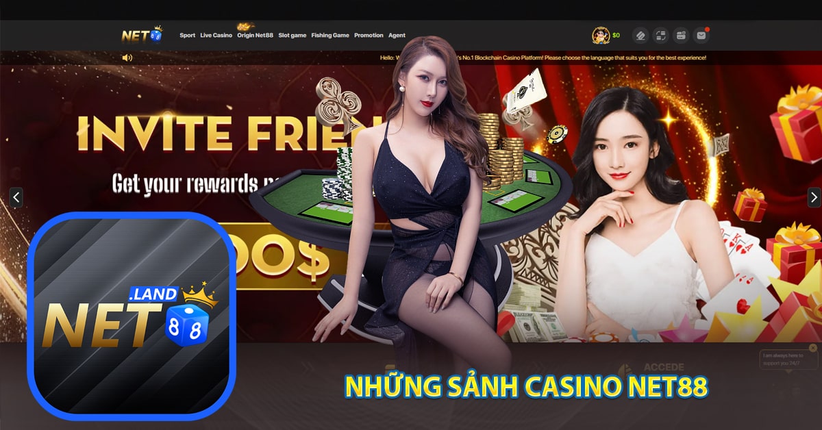 Những sảnh casino Net88